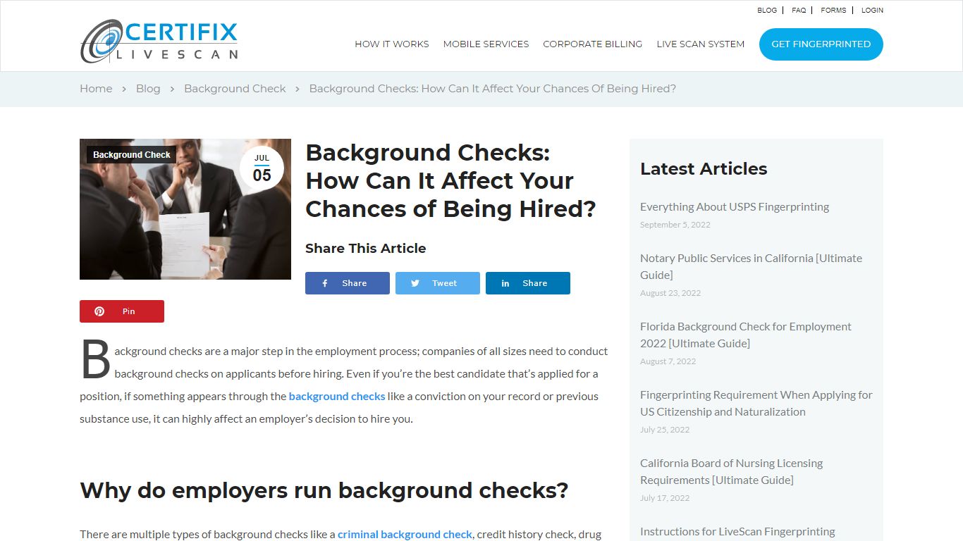 Background Checks: How Can It Affect Your Chances of Being Hired?